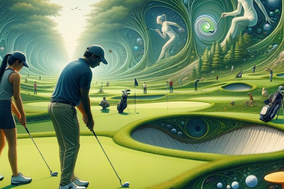 Rules Guy: Is it legal for another player to stand directly behind me while I putt?