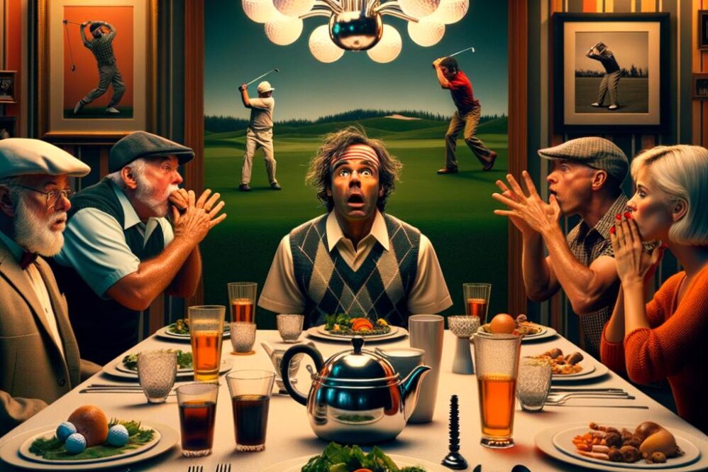 Unforgettable ‘Happy Gilmore 2’ Dinner Scene: Hilarious Blunders and a Surprise Star Cameo!