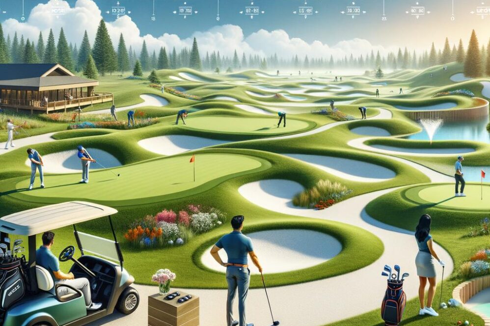 Optimizing Golf Course Design for Strategic Play