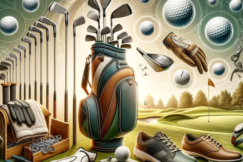 Top Eight Essential Golf Equipment for First-Time Players
