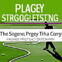 Principles of Golf Course Design and Playability Integrating Topography and Routing to Optimize Strategic Play and Pace