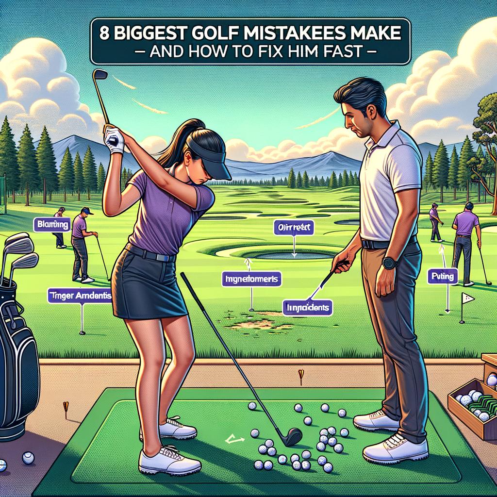 8 Biggest Golf Mistakes Beginners Make & How to Fix Them Fast Golf