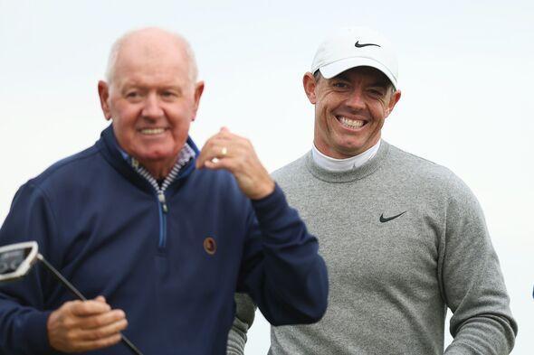 'Stop it!': The *other* 'magic' Rory McIlroy shot that won him Irish Open Here are the relevant keywords extracted from the article heading:
Rory McIlroy