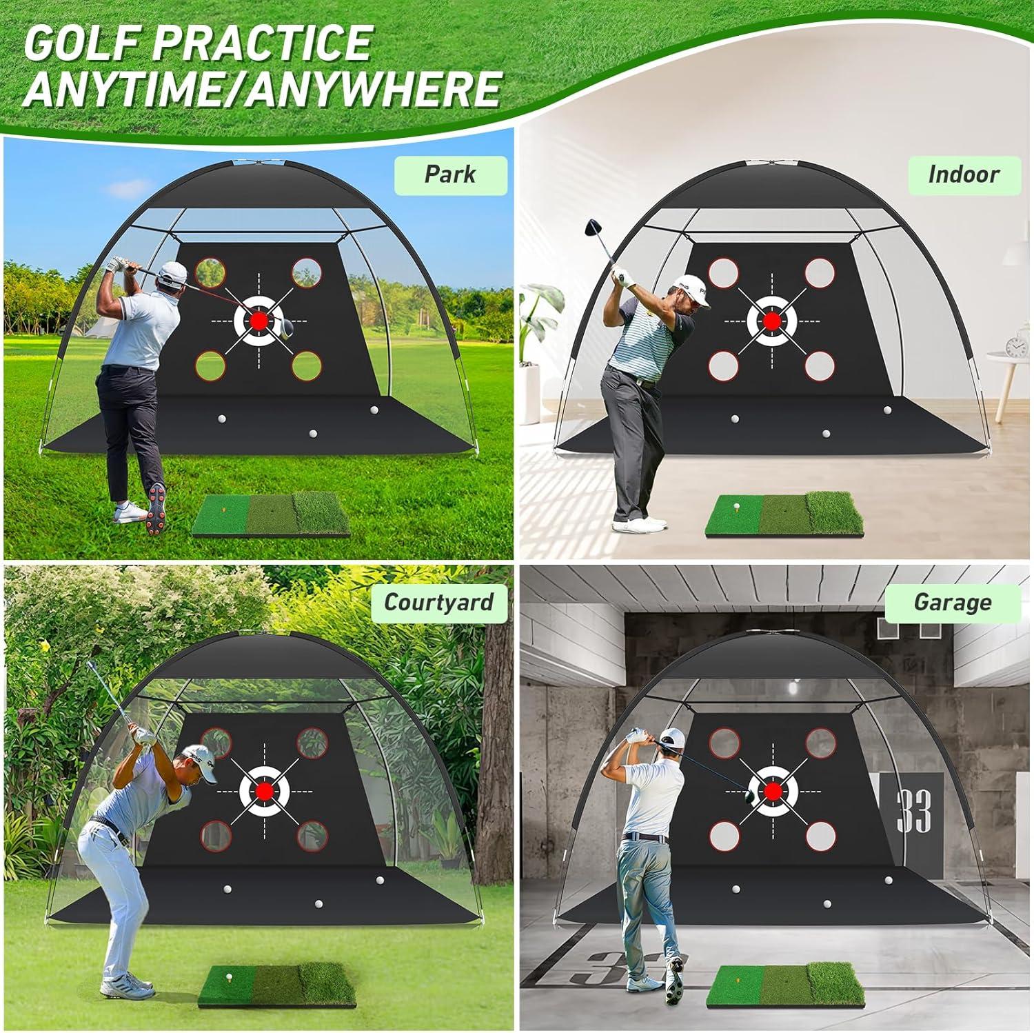 Here are several more engaging title options you can choose from: 1. Master Your Swing at Home: The Zensouds Golf Net Reviewed 2. Bring the Driving Range Home: A Pro's Take on the Zensouds Golf Net 3. Practice Like a Pro: Why the Zensouds 10x7 Golf N Elevate Your game: A Professional Review of the Zensouds Golf Net