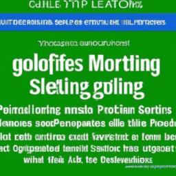 Academic Approaches to Golf Training and Performance Applying motor Learning Principles to Skill Acquisition: Practice Structures, feedback Strategies, and progression Guidelines