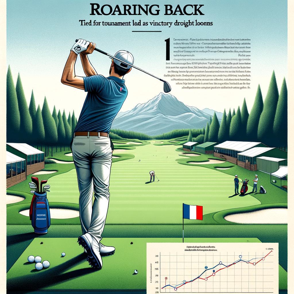 Koepka Roars Back: Tied for French Lead as Victory Drought Looms Koepka Roars Back: Tied for French led as Victory Drought Looms
