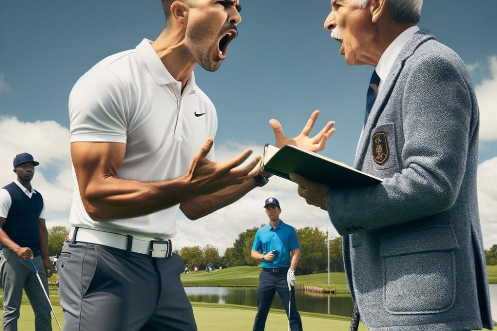 Jon Rahm Explodes in Heated Clash with Marshal at Spanish Open