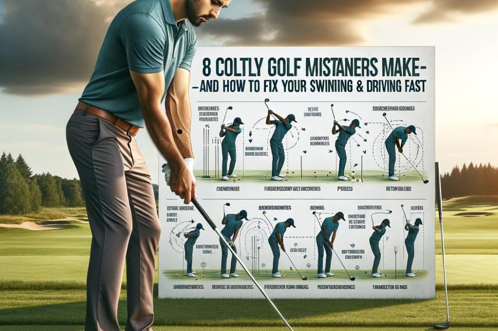 8 Costly Golf Mistakes Beginners Make-And How to Fix Your Swing, Putting & Driving Fast