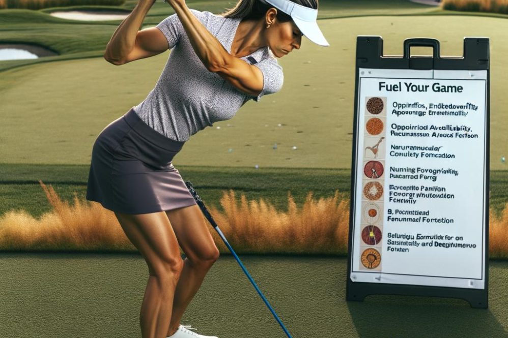 Fuel Your Game: 8 Essential Nutrition Tips to Boost Beginner Golfers’ Swing, Drive & Putting Skills