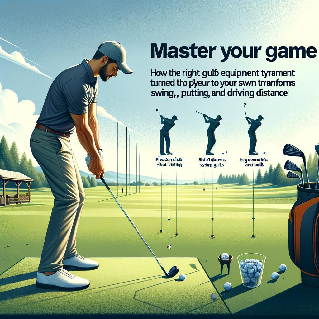 Master Your Game: How the Right Golf Equipment Transforms Your Swing, Putting, and Driving Distance Master Your Game: How the Right Golf Equipment Transforms Your Swing, Putting, and Driving distance