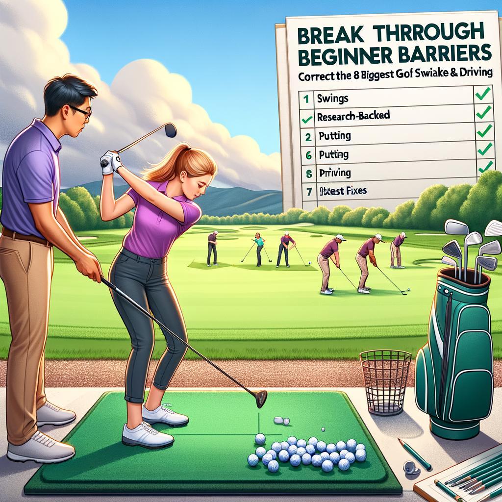 Break Through Beginner Barriers: Correct the 8 Biggest Golf Mistakes in Swing, Putting & Driving Break Through Beginner Barriers: Correct the 8 Biggest Golf Mistakes in Swing, Putting & Driving