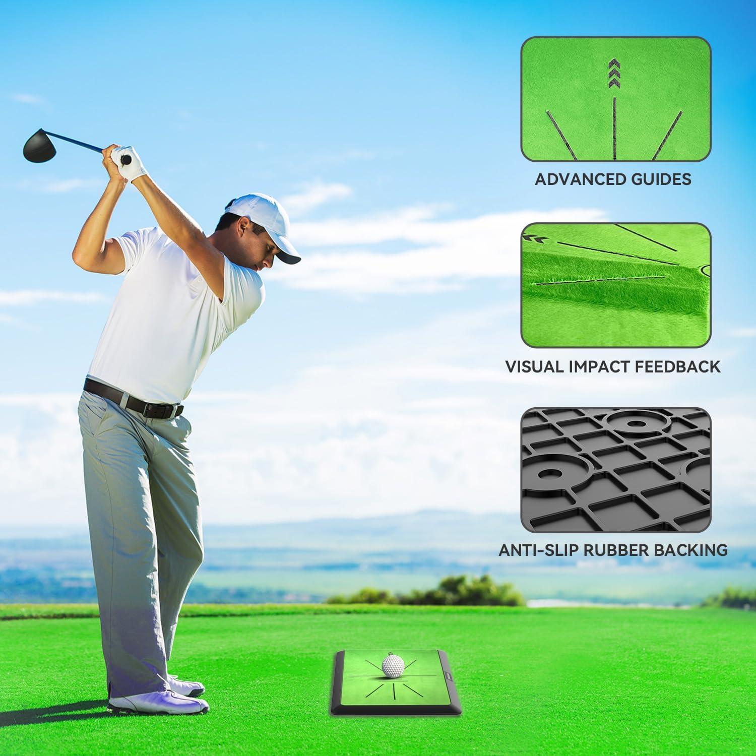 Our Evaluation of a Golf Hitting Mat for Swing Feedback Our Evaluation of a Golf Hitting Mat for Swing Feedback
