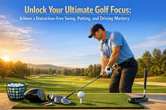 Unlock Your Ultimate Golf Focus: Achieve a Distraction-Free Swing, Putting, and Driving Mastery