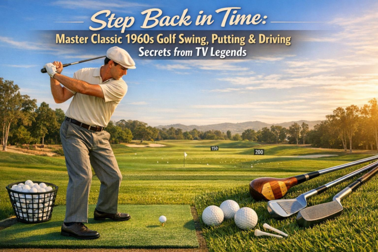 Step Back in Time: Master Classic 1960s Golf Swing, Putting & Driving Secrets from TV Legends