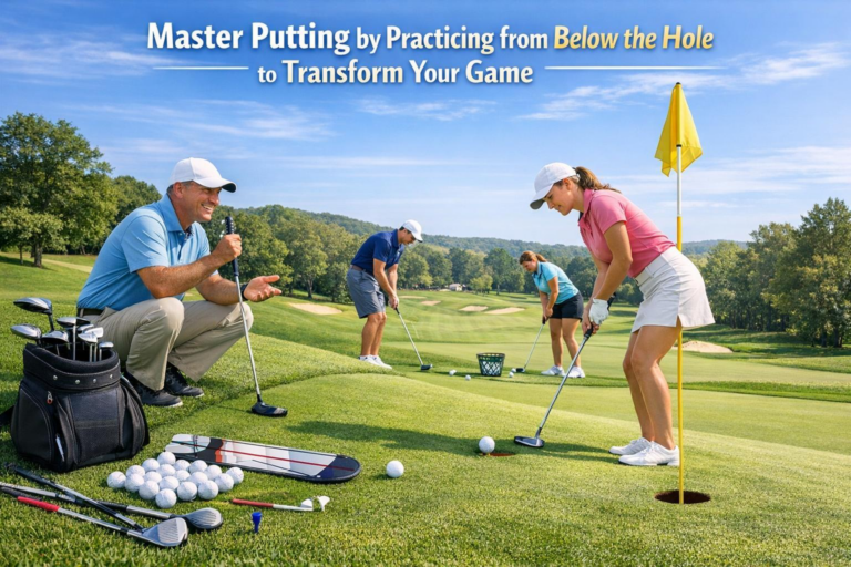 Master Putting by Practicing from Below the Hole to Transform Your Game