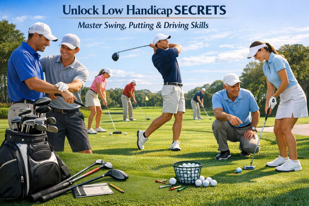 Unlock Low Handicap Secrets: Master Swing, Putting & Driving Skills