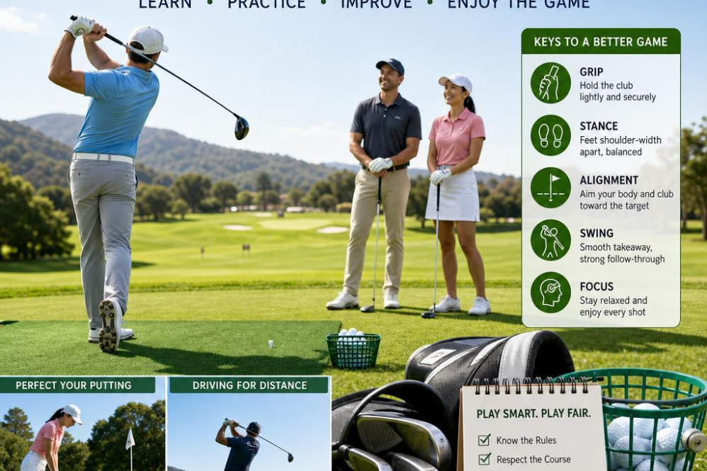 Master Golf Rules: Perfect Your Swing, Putting & Driving Skills Master Golf Rules: Perfect Your Swing, Putting & Driving Skills