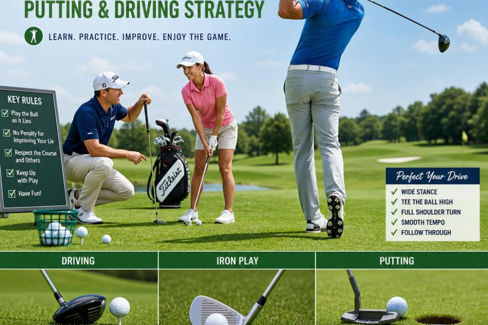 Master Golf Rules: Perfect Your Swing, Putting & Driving Strategy