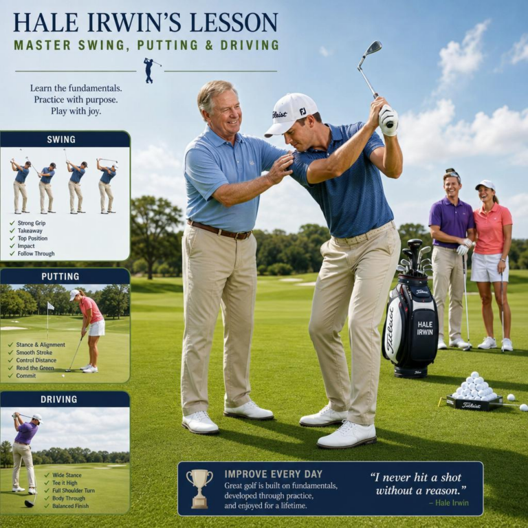 Hale Irwin’s Lesson: Master Swing, Putting & Driving