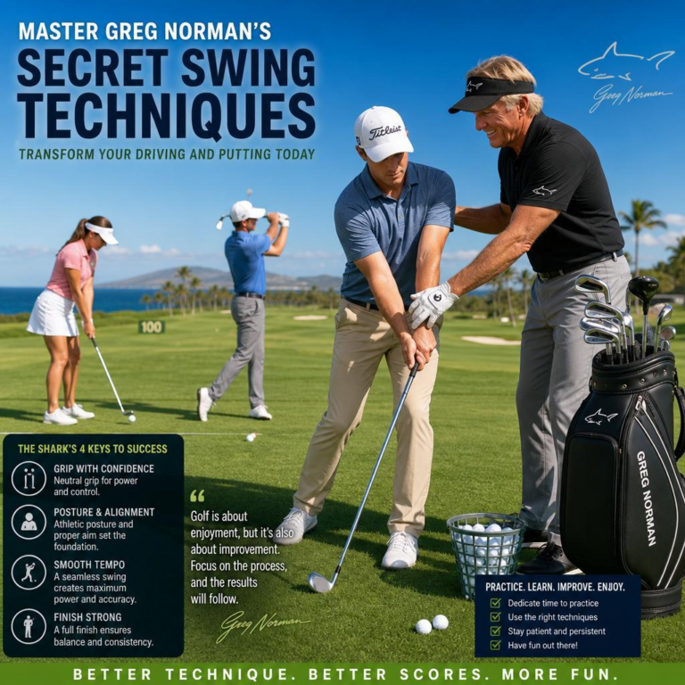 Master Greg Norman’s Secret Swing Techniques: Transform Your Driving and Putting Today